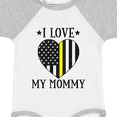 thumbnail image 4 of Inktastic Dispatcher Mommy Gold Line Emergency Boys or Girls Baby Bodysuit, 4 of 5
