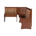 thumbnail image 2 of Banc de coin repas Bethany, noyer, 2 of 9
