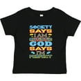 thumbnail image 3 of Inktastic Autism God Says I'm Perfect Boys or Girls Toddler T-Shirt, 3 of 5