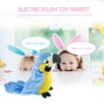 thumbnail image 3 of fankhu Cute Talking Sound Parrot Waving Wings Electric Parrot Stuffed Plush Kids Toys, 3 of 5