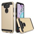 thumbnail image 3 of For LG Aristo 5 / Fortune 3 / Tribute / K8X / Phoenix 5 / LMK300 Dual layer Metal Brushed Shockproof Armor Hybrid Case, 3 of 6