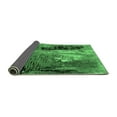 thumbnail image 2 of Ahgly Company Indoor Rectangle Oriental Emerald Green Industrial Area Rugs, 2' x 3', 2 of 4