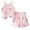 Light Pink, variant on Teen Girl Pajamas Set Children Sleepwears Girls Spring Summer Cartoon Print Short Sleeve Sleepwear Outfits Pajamas Clothes Size 9-10 (Beige,9-10 Years)