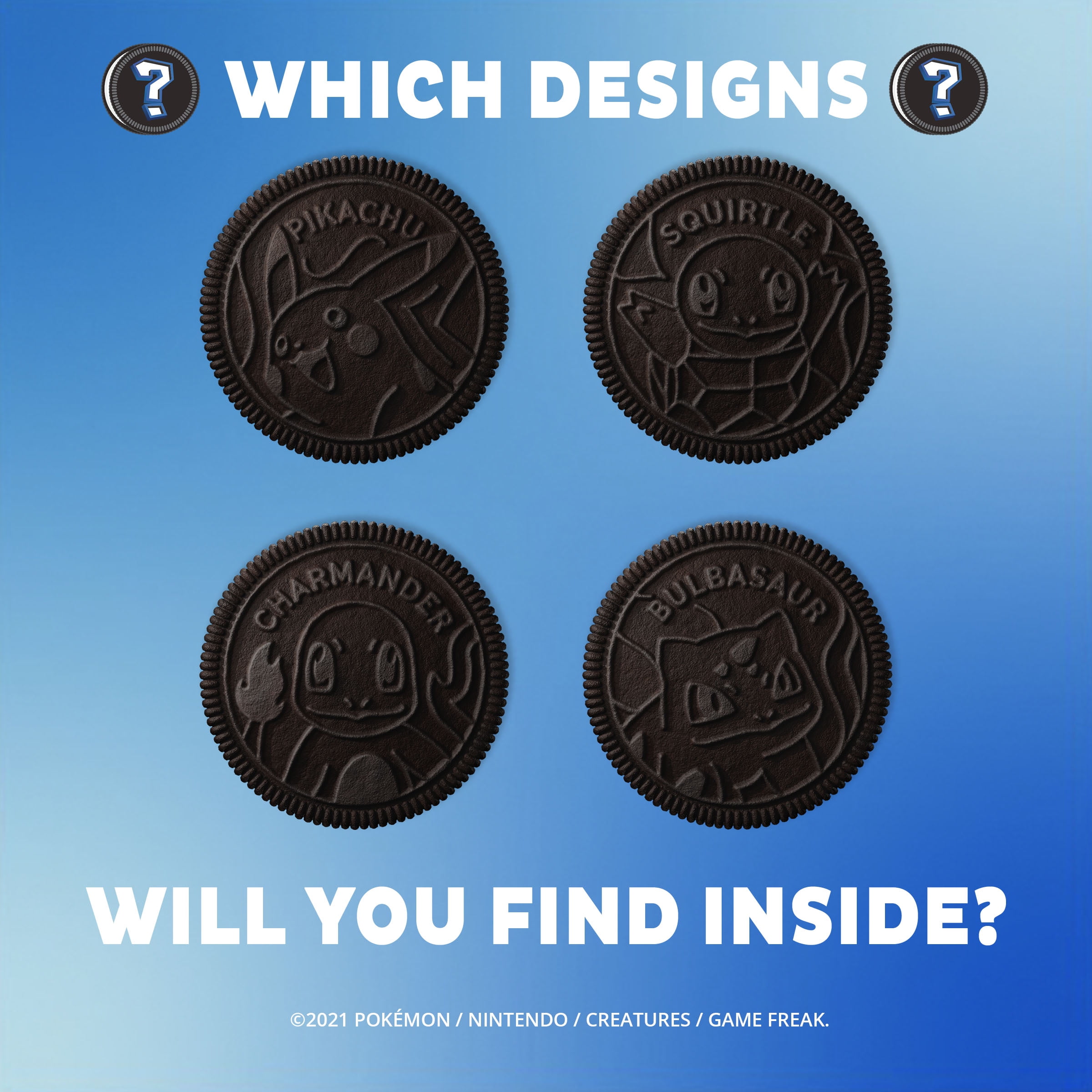 Oreo Pokémon Themed Chocolate Sandwich Cookies, Limited Edition, 15.25 Oz