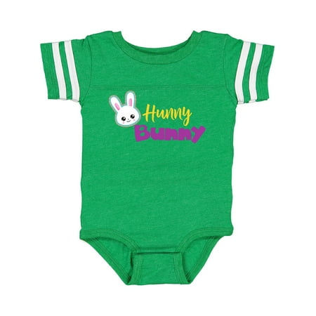 

Inktastic Hunny Bunny White Bunny Easter Bunny Rabbit Gift Baby Boy or Baby Girl Bodysuit