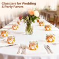thumbnail image 6 of 6-pack 17oz Short Glass Jars For Drawers  Small Airtight Food Canisters Spices Nuts & Snacks Pint Sized Canning Jar Set Jams Pickles Pantry Organization, 6 of 8