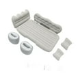 thumbnail image 2 of Miulika Generic Car Inflatable Mattress Bed Back Seat Bed Automotive Camping Auto Road Trip Pillow Portable SUV Backseat Sleeping Bed Gray, 2 of 9