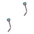 thumbnail image 1 of Langgg Nez Goujons Style Simple Femme Dressing Orner Accessoire de Décoration de Mode en Acier Inoxydable en Forme de L Bijoux Vis de Type 1 Type4 NO4, 1 of 6
