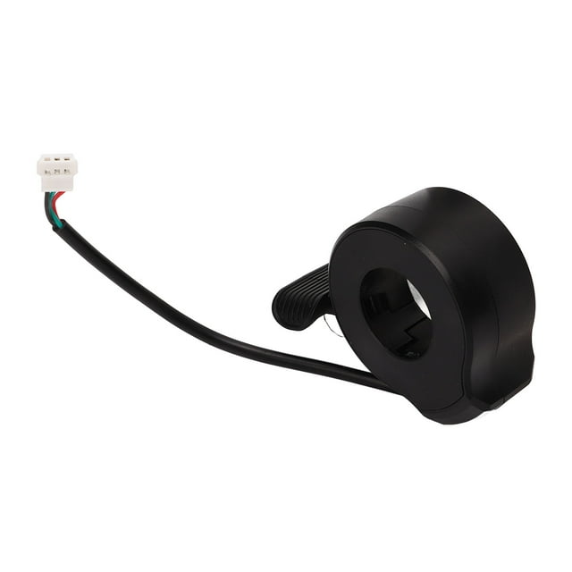 Acelerador de dedo Acelerador de acelerador de scooter eléctrico de repuesto profesional para la mayoría de scooters eléctricos negro