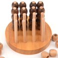 thumbnail image 2 of POINTERTECK Adult Child Educational Game Wooden 3D Connect Four Chess Spatial Thinking Toy  Puzzles & Magic Cubes, 2 of 5