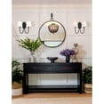 thumbnail image 3 of JUN-10322-BF Crystorama Lighting Juno - 2 Light Wall Mount-13 Inches Tall and 15 Inches Wide-Black Forged Finish, 3 of 16