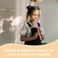 thumbnail image 3 of TABLZONE Flute For Kids ABS Resin Pink For Performance Instrument 1Pcs, 3 of 8
