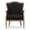 Black, variant on Baxton Studio Charlemagne Accent Chair in Brown and Beige