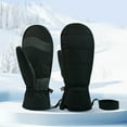 thumbnail image 6 of Adult Ski Gloves Thermal Insulated Waterproof Windproof Cold Weather Snowboard Gloves For Men Women Skiing Snowboarding, 6 of 9