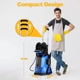thumbnail image 5 of 4200PSI-Max 2.8GPM Electric Pressure Washer Power Washer With 500ml Foam Cannon, 4 Nozzles ,25FT Hose Power Washer Cleaning forCar, Home, Driveway, Yard, Outdoor, Gutter, Pool, Brick Cleaning, 5 of 7