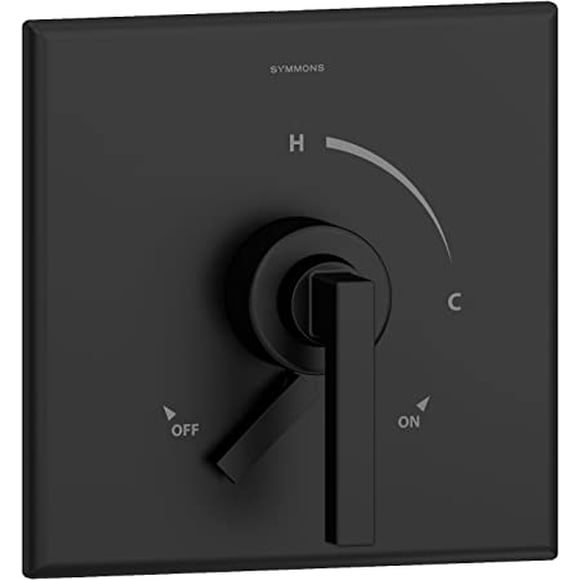 Symmons Duro Shower Valve, Matte Black