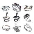 thumbnail image 2 of anillo de joyería,mujeres hombres punk anillos de accesorios de joyería,anillo abierto ajustable de moda para niñas de fiesta de cumpleaños,anillos de de metal joyería de mujer Yinane anillo de joyería, 2 of 5