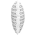 thumbnail image 3 of Xs Hearts and Os Double Sided Throw Pillow - 2 Sizes, 3 of 5