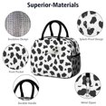 thumbnail image 4 of Cow Print Pattern Insulated Leakproof Lunch Box for Work, Lunch Bag for Women Men, Loncheras Para Mujer for Beach Travel Picnic Camping, 4 of 6