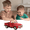 Red, variant on HYPERLIVING 1:32 Alloy Kids Car Toy Driveable, Car Door Can Open, Little Blue Truck Toy for Toddlers 2-8 Years Old Boys Girls Kids, Easter Christmas Birthday Gifts (Red Truck)