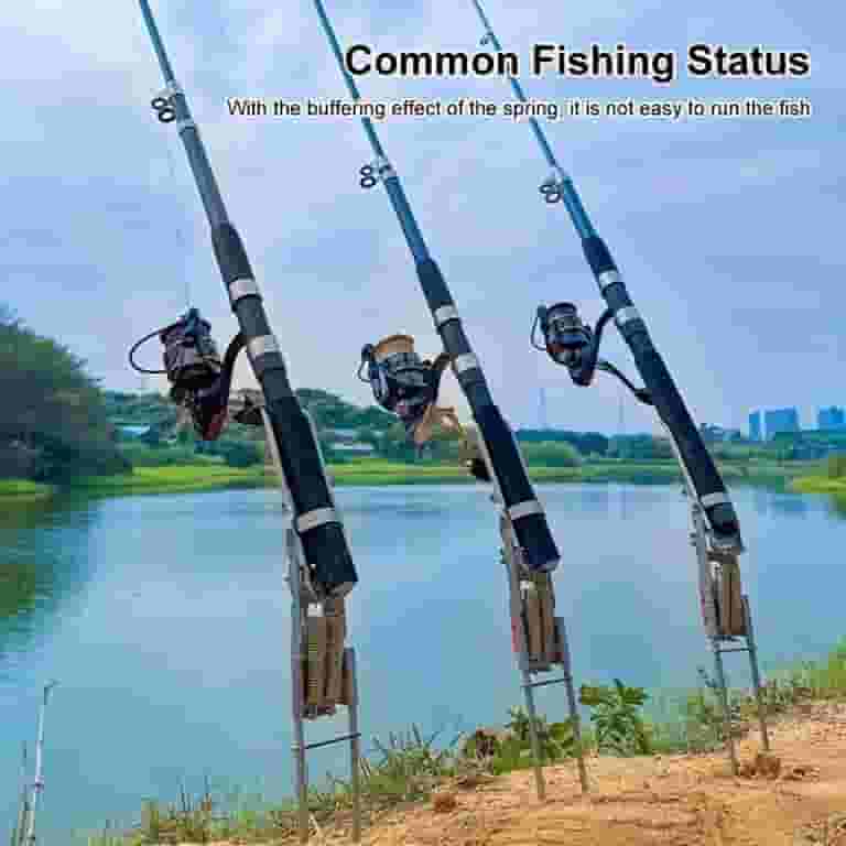 Automatic Spring Fishing Rod Holder,Spring Load Fishing Rod Holder,Stainless Steel Fishing Poles Stand,High Sensitivity Automatic Hook Setter Rod ... Automatic Spring Fishing Rod Holder,Spring Load Fishing Rod Holder,Stainless Steel Fishing Poles Stand,High Sensitivity Automatic Hook Setter Rod ...
