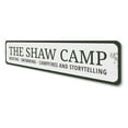 thumbnail image 4 of Camp Last Name Novelty Decor, Metal Wall Sign - 4x18 Inches, 4 of 4