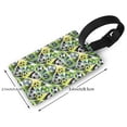 thumbnail image 4 of Balery Football Doodle Print Durable Luggage Tags with Secure Strap, Personalized Travel ID Tags for Suitcases, Bags, and Backpacks - Easy Identification for Men and Women, 4 of 8