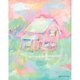 thumbnail image 3 of Mingo, Jessica 12x14 Black Modern Framed Museum Art Print Titled - Sherbet Cottage, 3 of 5