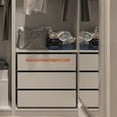 thumbnail image 4 of Luxshiny Scarf Rack Wooden Hanger Khaki AntiSlip Clothes Organizer 1Pcs, 4 of 8