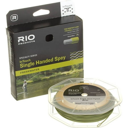 Rio Brands Intouch Single Hand Spey Fly Line (Best Spey Running Line)