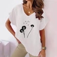 thumbnail image 2 of Ladies Tops And Blouses Clearance Sale Novelty Golf Tees for Women Womens Summer Tops Casual With Sleeves Try Before You Buy, 2 of 4