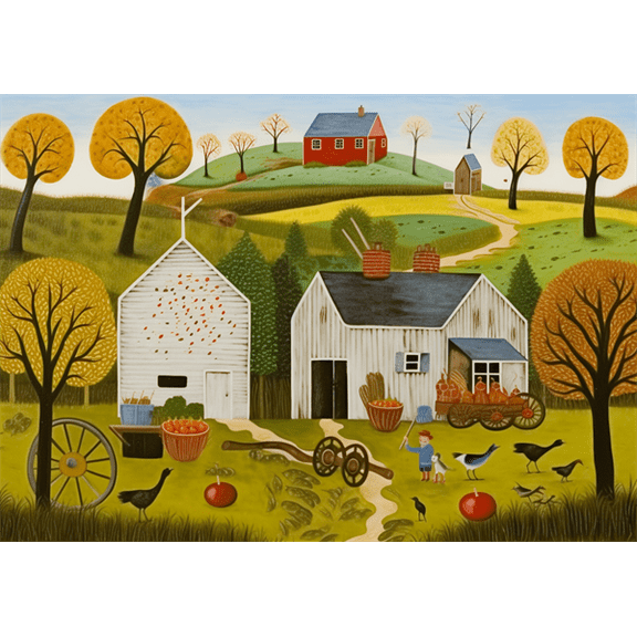 jigsaw puzzles 50 pieces for adults Turkey in The Straw wooden Challenging Puzzle Perfect for Game Toys Nights 7.9'' x 5.9''