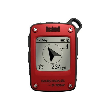 Bushnell BackTrack D-Tour Personal GPS Compass Navigation Tracking Device, Red