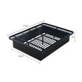 thumbnail image 3 of Modern Platform Bed Frame with Strong Metal Support, 16" Height in Black for Full Queen King Mattresses, No Box Spring Required, Noise Free, 3 of 10