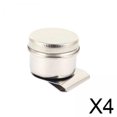 thumbnail image 1 of Plato para pintar al óleo,Vaso para paleta de pintura al óleo de acero inoxidable con tapa,Recipiente portátil para pintura al óleo con clip,Recipiente para taza y paleta con cucharón para, 1 of 8