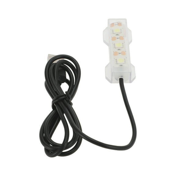 Mini Aquarium Lamp USB Aquarium Light LED Desktop Fish Tank Light Aquarium Accessories White Light