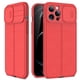 thumbnail image 1 of Funda de cuero a prueba de golpes para iPhone 13 11 12 14 Pro Max XR XS Max 7 8 14 Plus, protección de lente de cámara, funda trasera suave Tan Jianjun unisex, 1 of 2