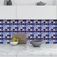 thumbnail image 6 of 10-Pack 3D Lattice Crystal Tile Stickers, Peel and Stick Waterproof Wallpaper for DIY Kitchen and Bathroom Backsplash, 6 of 9