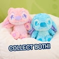 thumbnail image 6 of Disney Stitch 14-inch Feeling Rosy Large Angel Plush Toy, Soft Plush with Rosette Fabric, Ages 3+, 6 of 8