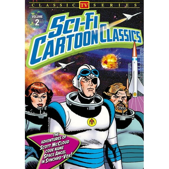 Sci-Fi Cartoon Classics 2: The Adventures of Scott McCloud (DVD), Alpha Video, Sci-Fi & Fantasy