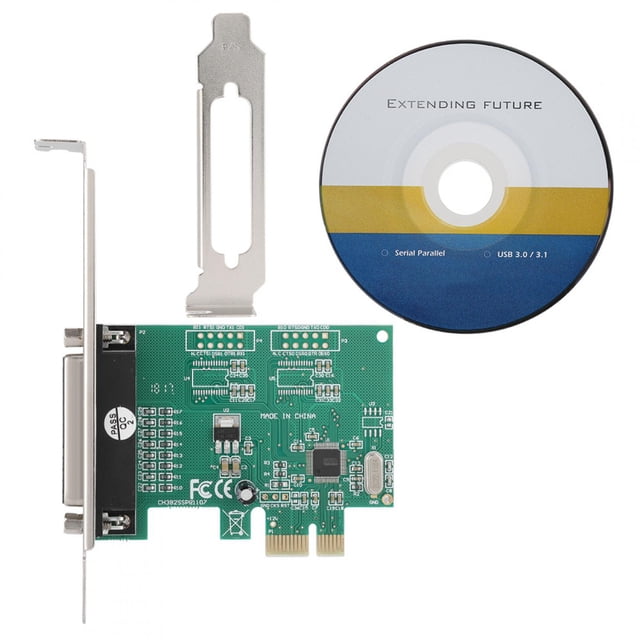 Adaptador convertidor de impresora LPT DB25 de puerto paralelo a tarjeta PCI-E Express