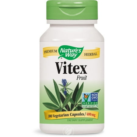 - Nature's Way Vitex (Chaste Tree) 100 Cp, Pack of 2