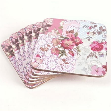 

Hi-Line Gift BD6-R106 Designs General Themes Coasters Quilt