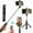Upgrade version, variant on Roreta Wireless Selfie Stick Tripod Stand Bluetooth Remote Extendable Tripod for iPhone Mobile Phone Tiktok Live Streaming
