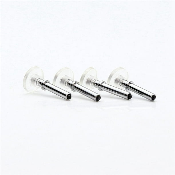 50 Piezas Universal Stylus Pen Disco Transparente Pantalla Capacitiva Lápiz Táctil Punta de Repuesto Dibujo Escritura Nib Cabezal de Lápiz