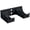 Black, variant on Car Wall Mount, 2.9×1.6×0.9 inch Model Vehicle Wall Rack, Collectible Car Display Rack for Enthusiasts, Display Cars by Wheels on Wall, Wall Bracket for Lego Speed of Champions with a Base, Black