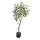 thumbnail image 5 of Olivo artificial con maceta, hojas verdes, 1,2 m, ideal para oficina, interior y hogar. Estilo B, 5 of 9