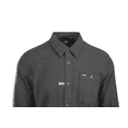 thumbnail image 4 of O'Neill Men's Black Shirt Redmond Solid Stretch Flannel Long Sleeve (S20), 4 of 9