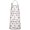 White Cow Heart, variant on White Cow Heart Pattern Apron-Garden Aprons for Women with Pockets-Cotton Linen Waterproof Kitchen Cooking Gardening Aprons Adjustable for Kitchen,Cooking,BBQ and Salon 33x27 Inch
