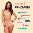 thumbnail image 3 of Ropa interior de ostomía SIIL para mujer, colostomía e ileostomía, color beige, 3 of 6